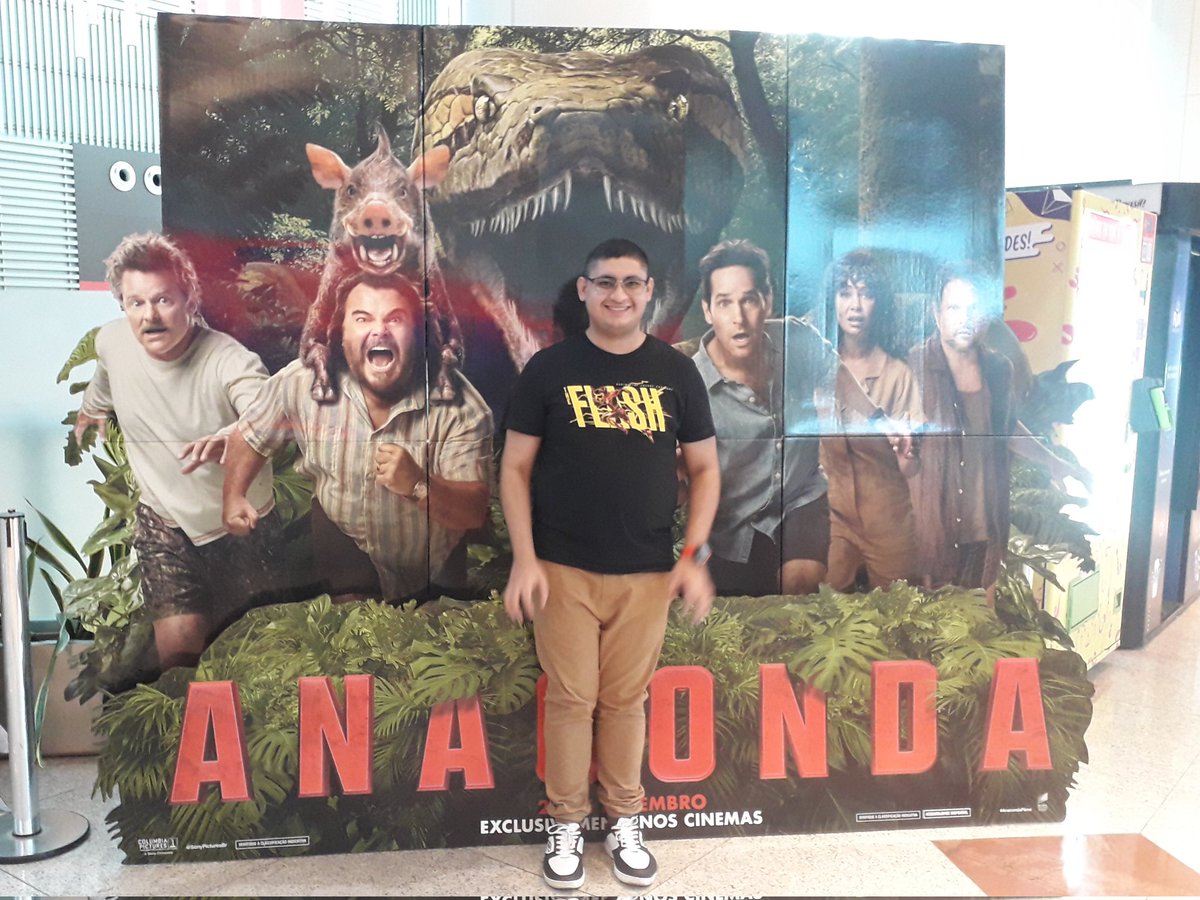 AlissonJonantha's tweet image. Está Estreando Nos Cinemas Anaconda 🐍🐍#AnacondaFilme #Anaconda #AnacondaMovie @Anaconda_Movie @SonyPictures @SonyPicturesBr @jackblack @SeltonMello11 @RioMarKennedy @cinepolisbrasil