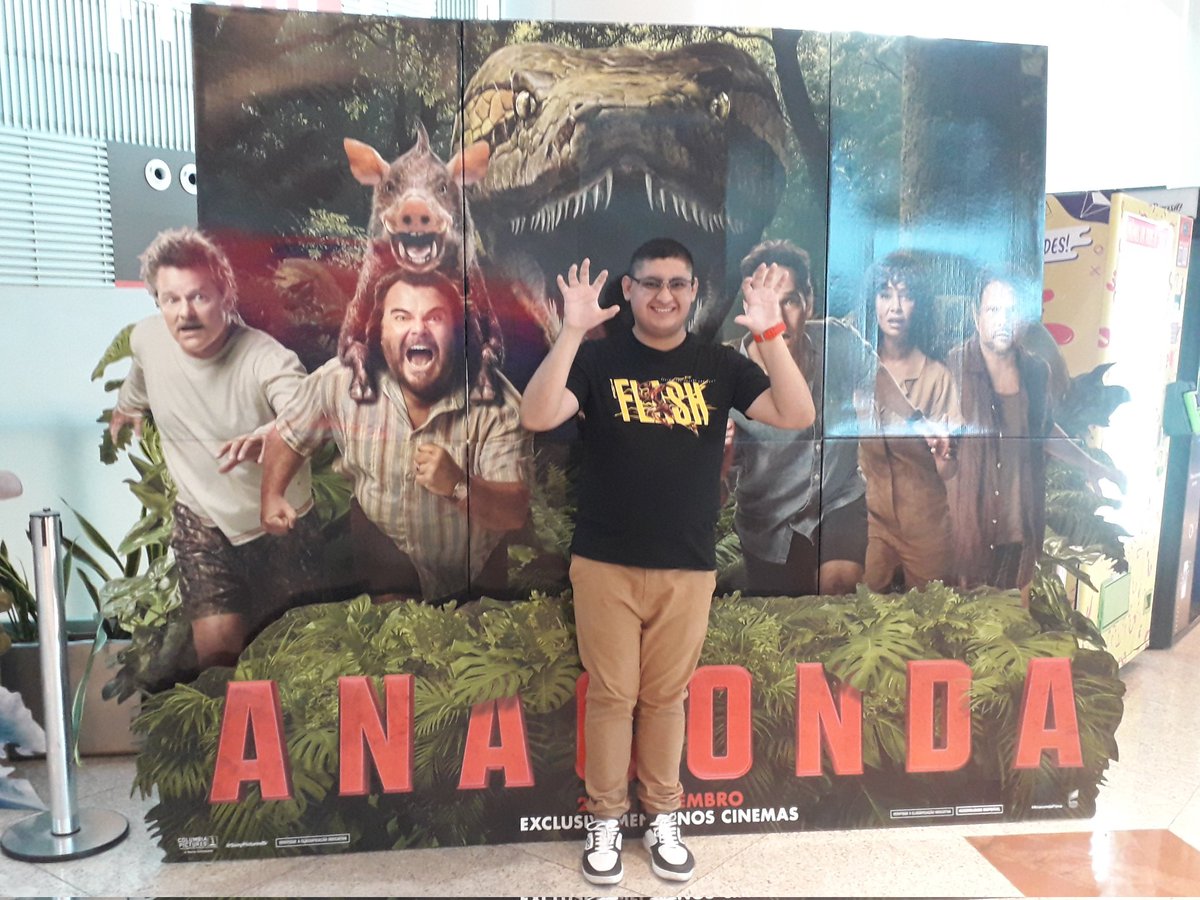 AlissonJonantha's tweet image. Está Estreando Nos Cinemas Anaconda 🐍🐍#AnacondaFilme #Anaconda #AnacondaMovie @Anaconda_Movie @SonyPictures @SonyPicturesBr @jackblack @SeltonMello11 @RioMarKennedy @cinepolisbrasil
