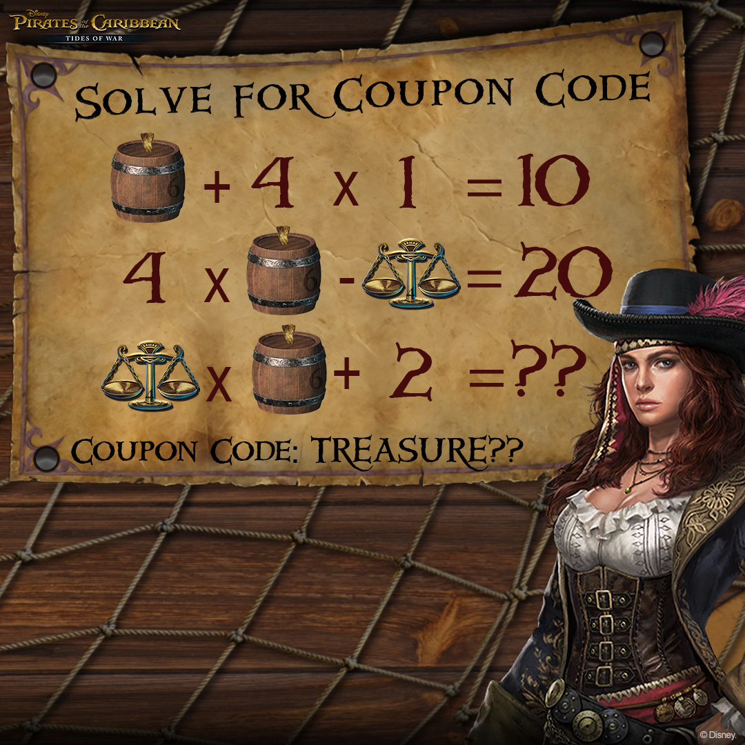 Pirates of the Caribbean: Tides of War tweet media