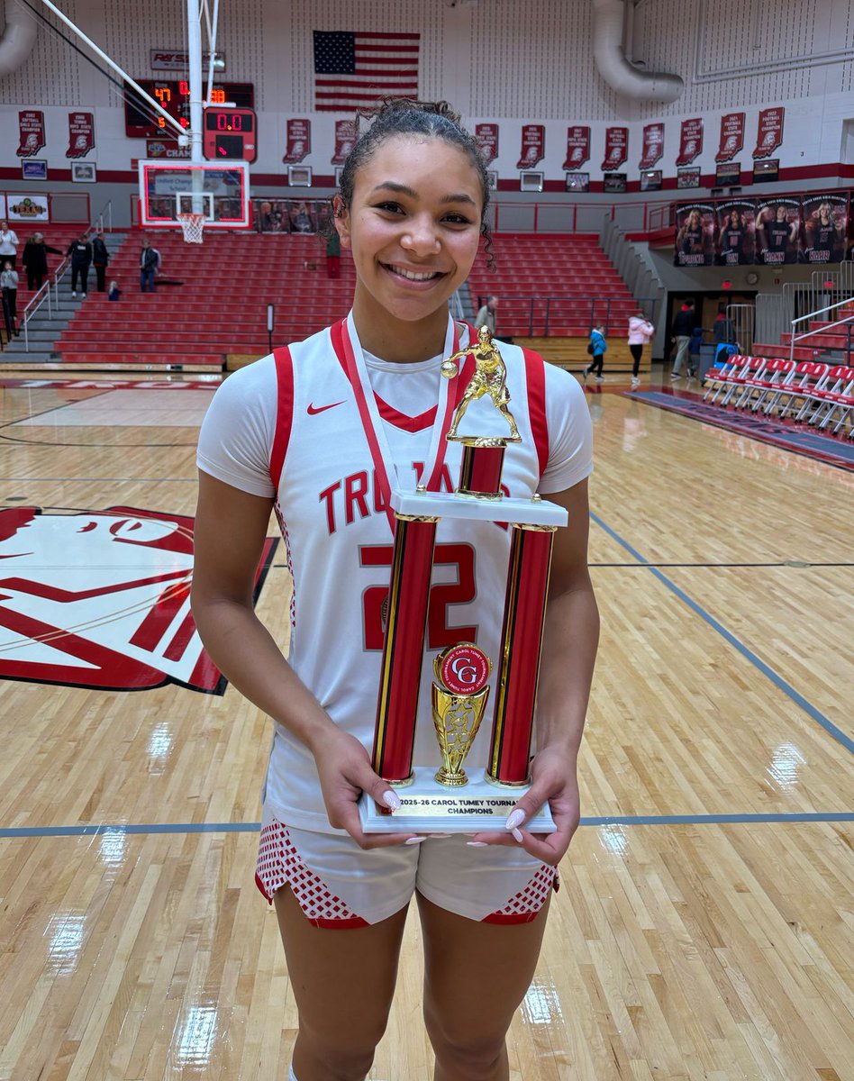 CGTrojansAD's tweet image. CG wins the 4th Annual Carol Tumey Tournament! 

Congratulations to Haley Wagoner and Gracyn Gilliard for being selected to the All Tournament Team. 

Go Trojans!