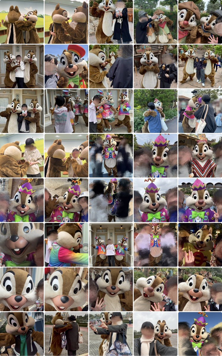 来年もたくさん会えますように🐿🐿