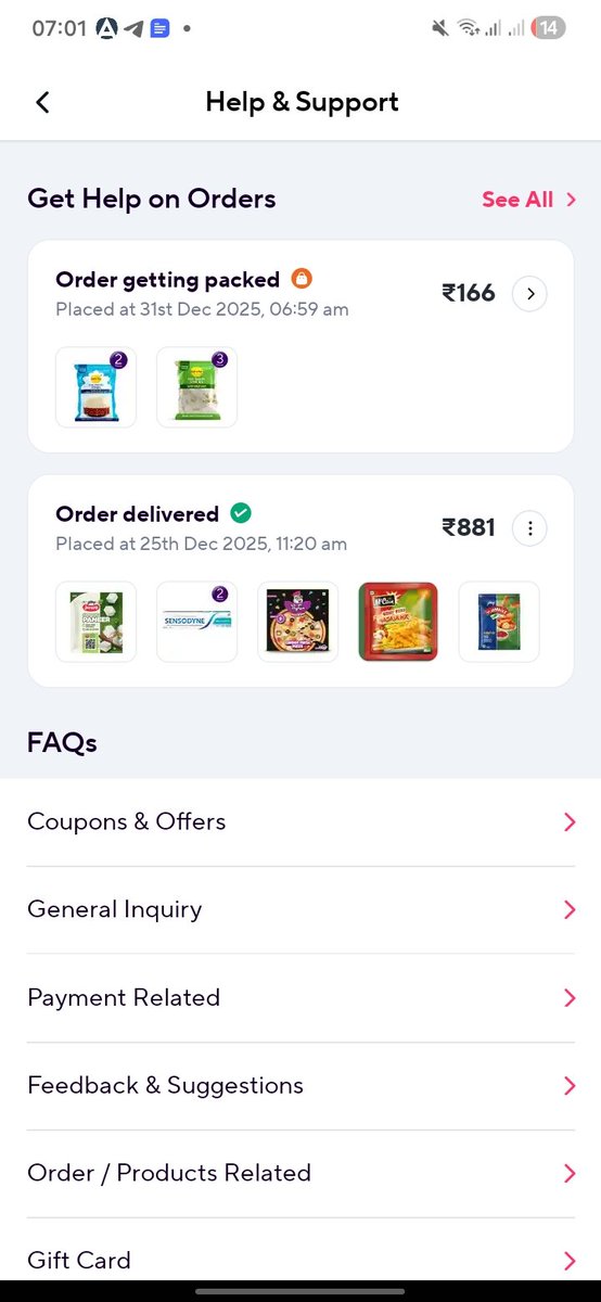 visionarytracks's tweet photo. @zeptocares  for the order with amount ot 166 payment has been deducted twice i couldnt dm , please dm i can share the transaction details https://t.co/VO6Fjrr9eV