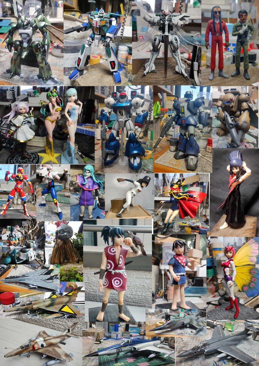 2025年、模型を通して仲良くしてくださった皆さん、話をしてくださった皆さんありがとうございました。模型というすばらしい生きがいを2026年もがんばっていきたいと思っています。来年もよろしくお願いします。