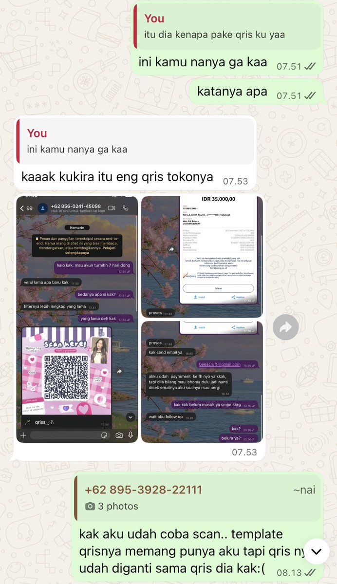 pixyrosy's tweet image. help repost, thank you! 

penipu alert 🚨ada penipu ga modal yang nyolong temp qris ku:( aku aiyla ( @ pixyrosy ) cuma megang spes JASTAG dan UPFOLL ya teman-teman. dan nama qris ku adalah ‘STARRISHOP’. jadi please be wise ya kalo ketemu temp qris ini.. #zonauang