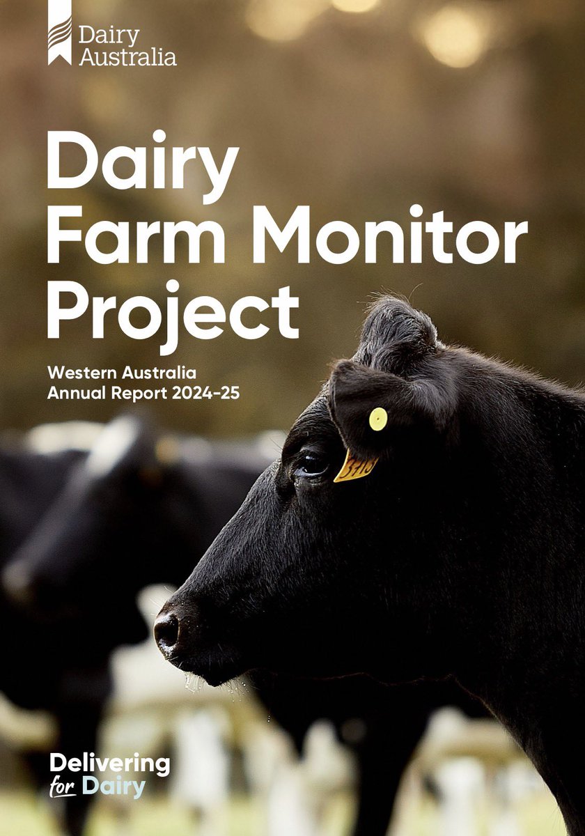 Just released: Western Dairy’s 2024–25 Dairy Farm Monitor Project Report

Proud to have authored this year’s report for WA — a deep dive into the numbers, seasonal conditions, and business confidence shaping our region’s dairy sector.

Link to full report: dairyaustralia.com.au/industry-repor…