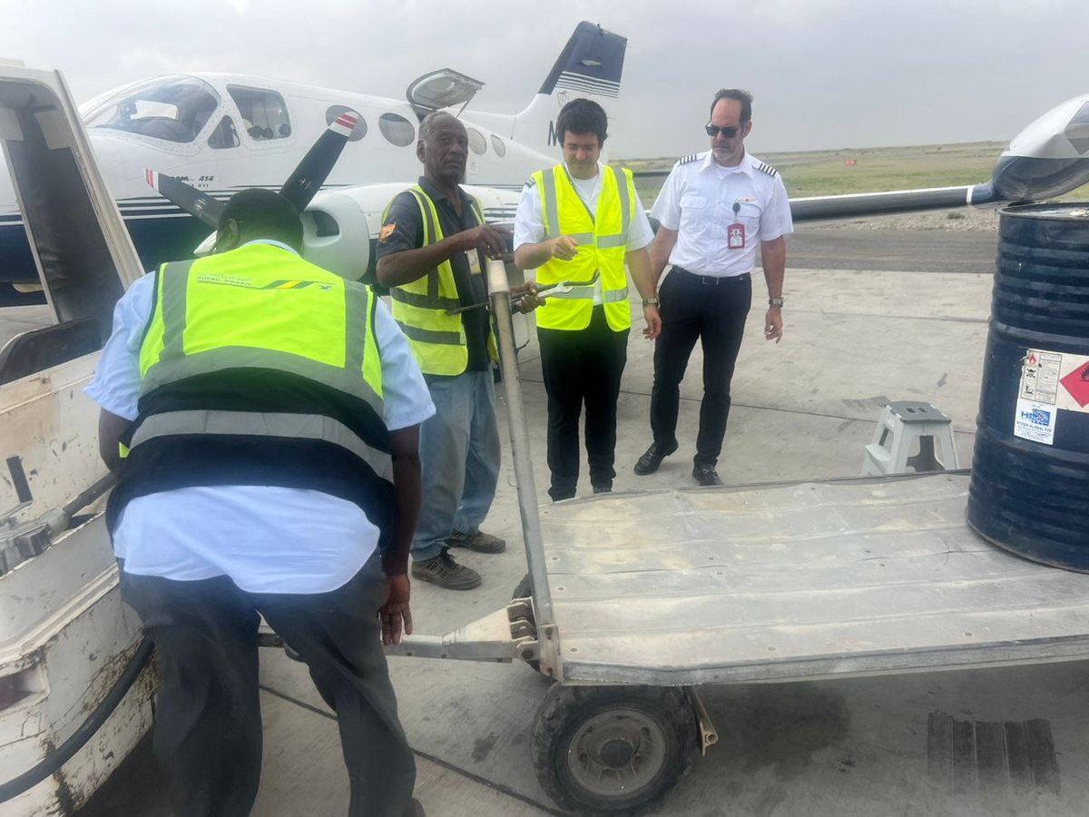 AirZigzag's tweet photo. Another successful mission by @AirZigzag ✈️
Special thanks to our team at Port Sudan Airport for seamless Avgas refueling on our latest 2025 ferry flight.
https://t.co/9z79H1e6cu

#AirZigzag #PrivateJet #Avgas #Aviation #PortSudan #AfricaAviation #aircraftferry https://t.co/wXkplmSZ60
