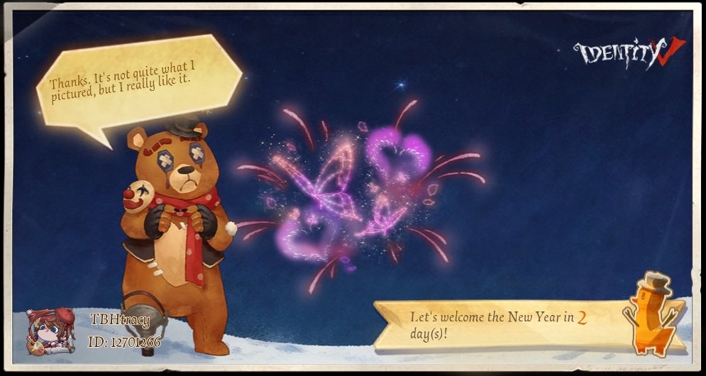 wronggdog's tweet image. I'm playing Identity V. Fancy a game?