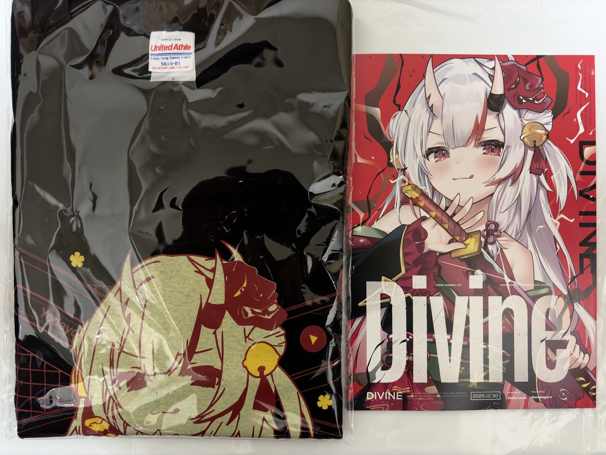 c95 カグラナナ stella luciaイラスト本 百鬼あやめ ホロライブ コミケ