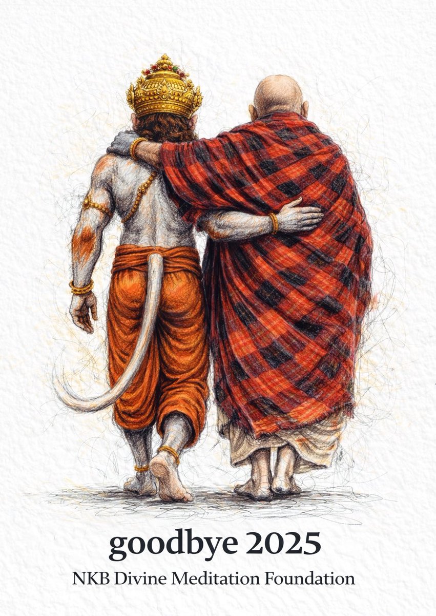 rahulverma08's tweet photo. Goodbye 2025. 

Walk into 2026 
wrapped in 
Neem Karoli Baba’s
divine blanket, 
love, and 
silent blessings. 🤍 https://t.co/lhj9dm6839