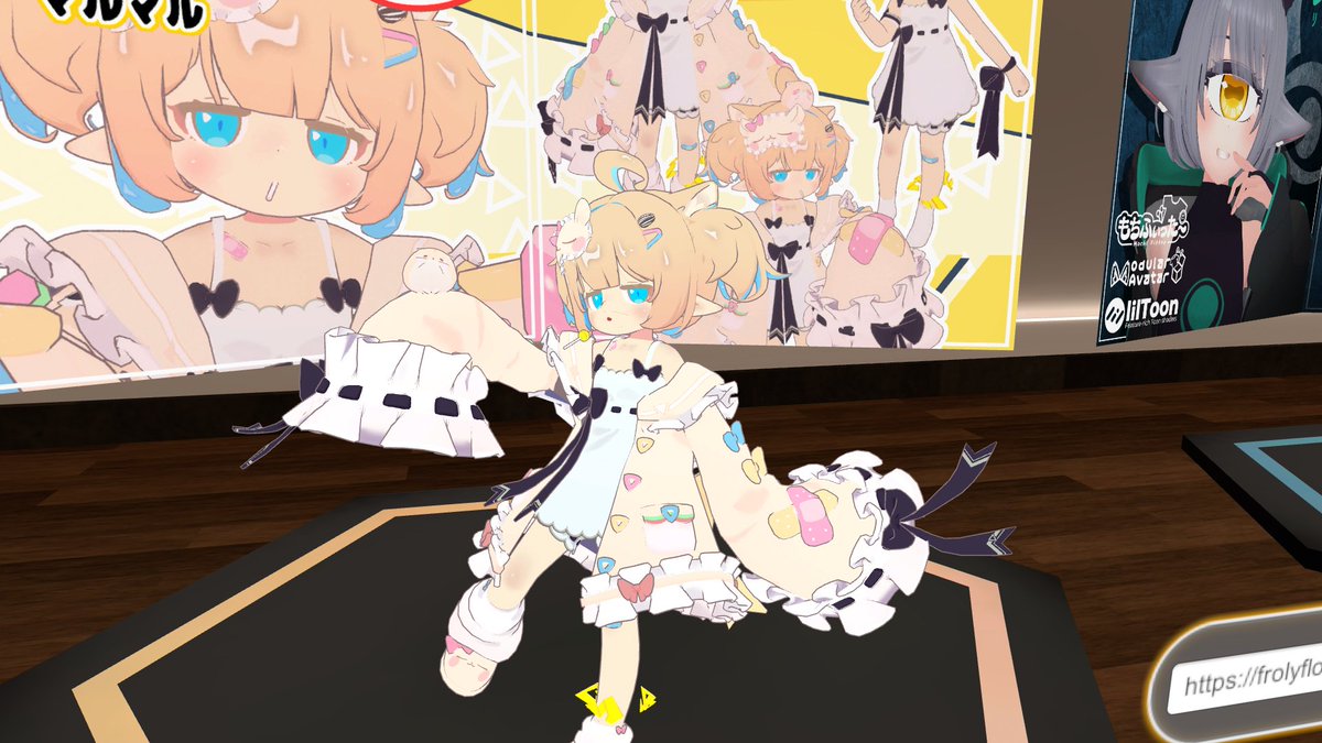 ふろーりー@VRCアバター『まろんちゃんとマルマル』製作中！🐹 tweet media