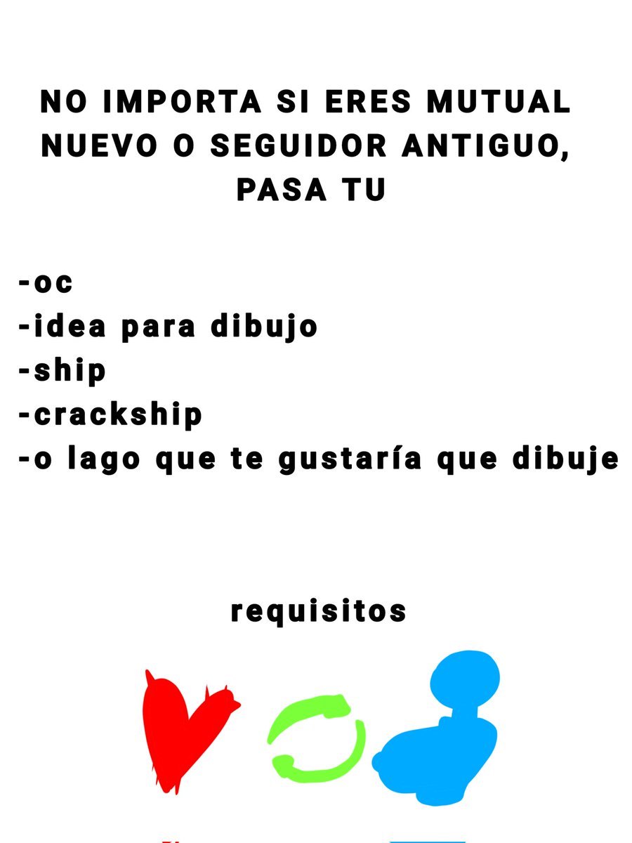 Solo dibujare algunas ideas que tengan pero siempre anímense a participar si quieren