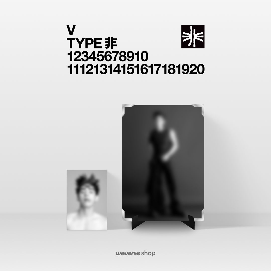 weverseshop's tweet image. Pre-order #V ‘TYPE 非’💖

Pre-order V’s ‘TYPE 非’ photobook from Weverse Shop and get the limited special gift prepared for pre-order customers!

Special Gift for #Weverse Global Pre-order Customers🎁
- Buy V ‘TYPE 非’ and get 1 unreleased photo.
- Buy V ‘TYPE 非’ SET and get 1…