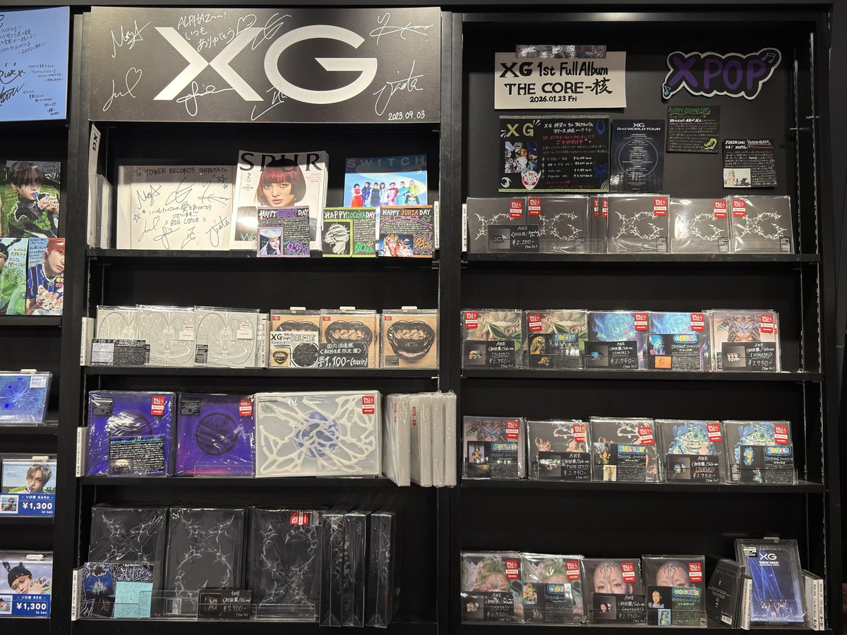 渋谷 タワレコ ラキドロ XG ※ココナ以外 タワ渋ラキドロ2種付き】XG 「AWE (Regular ver.)」 - メルカリ