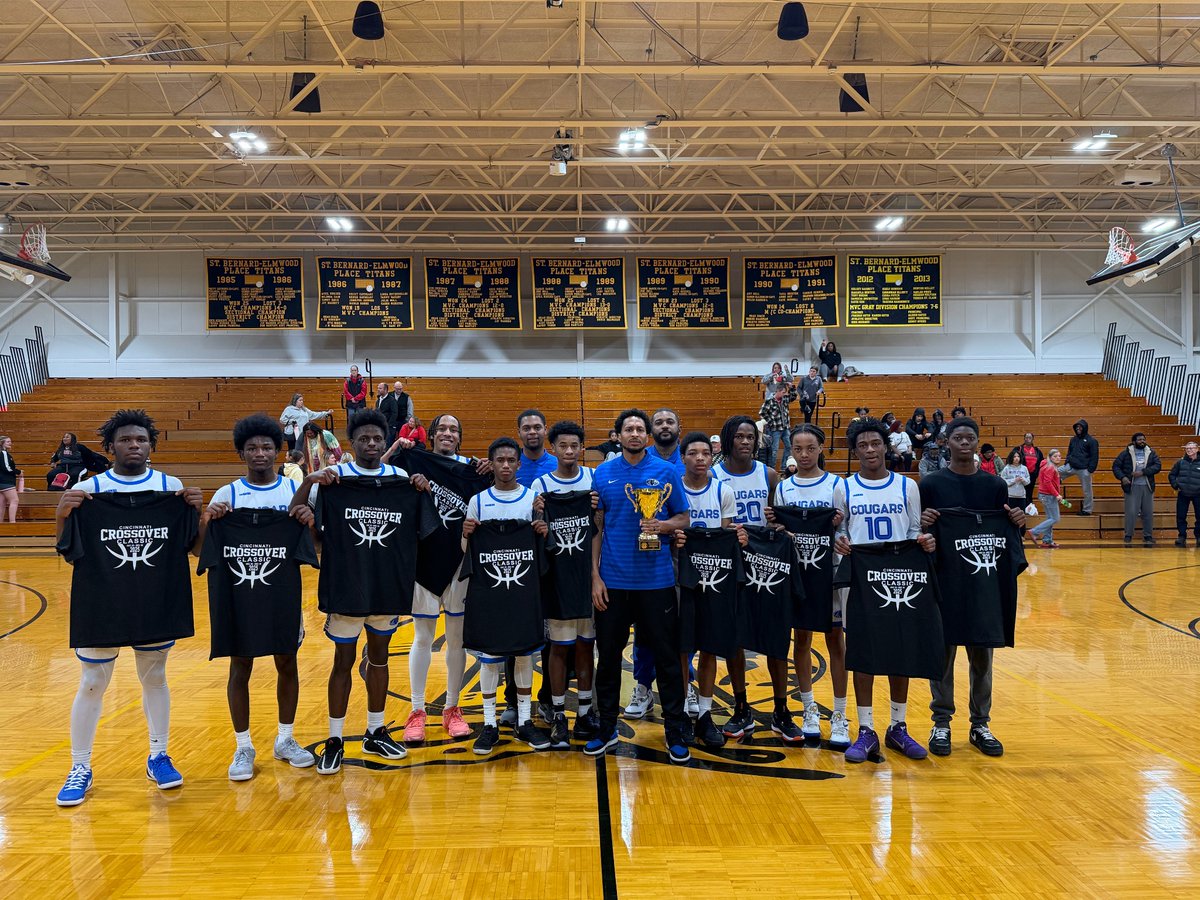 SBEPGoTITANS's tweet image. S/o to Clark for winning the 2025 Cinncinnati Crossover Classic. This year MVP is Clark's Isaiah Douglas