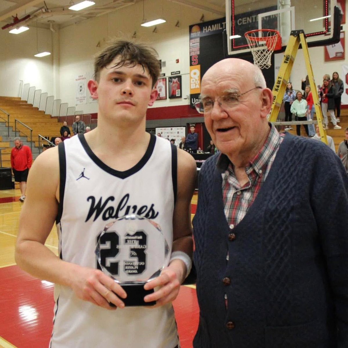 NCPSchoolCorp's tweet image. The PHHS boys basketball team
First Financial Classic runners-up
Final score in overtime:
Parke Heritage 50
Terre Haute North 56

Treigh Schelsky- 2025 Gary Fears Award recipient for outstanding player 
Isaac Pickel- All-tournament team
#ncpcschools #phhswolves
#StrengthenthePack