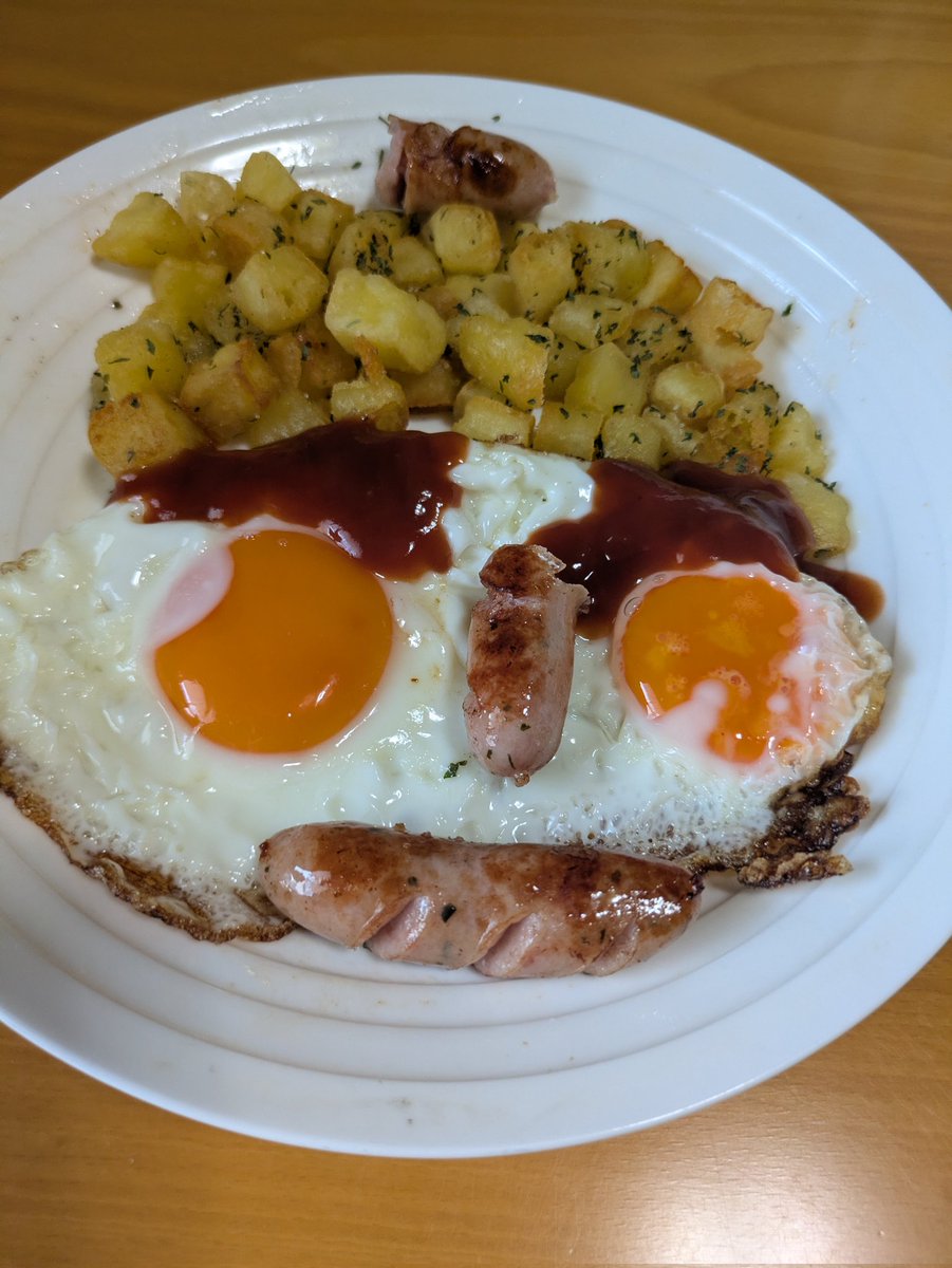 簡単な朝食の卵とソーセージのメニューイラスト画像とPSDフリー素材透過の無料ダウンロード - Pngtree, image size:901x1200