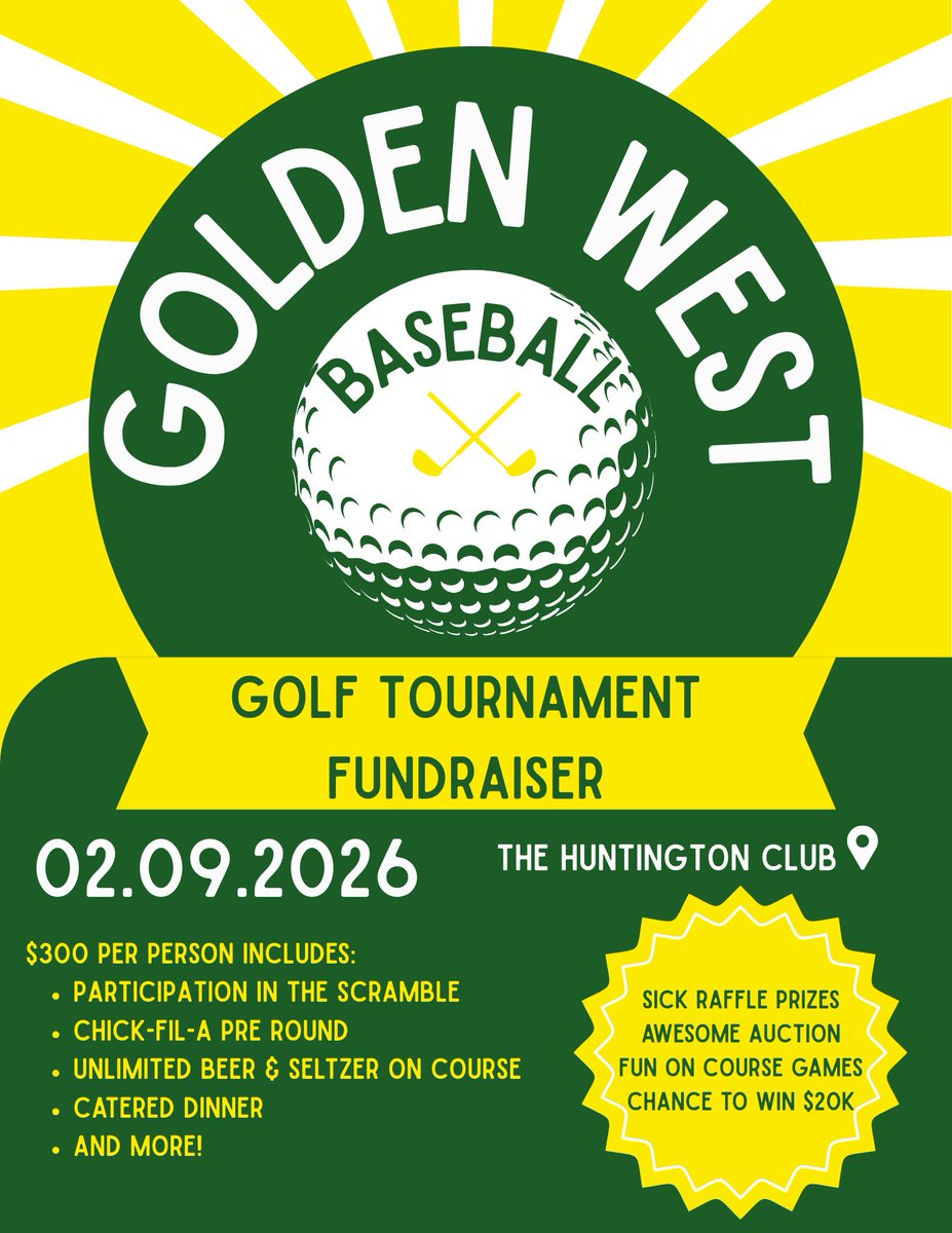 Golden West Baseball tweet media