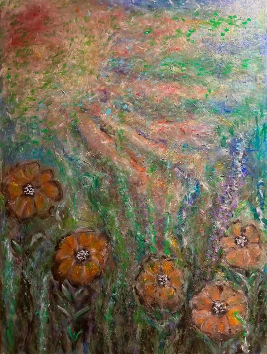 Art of the Day! "Spring Joy". Buy at: ArtPal.com/artstudio444?i…
