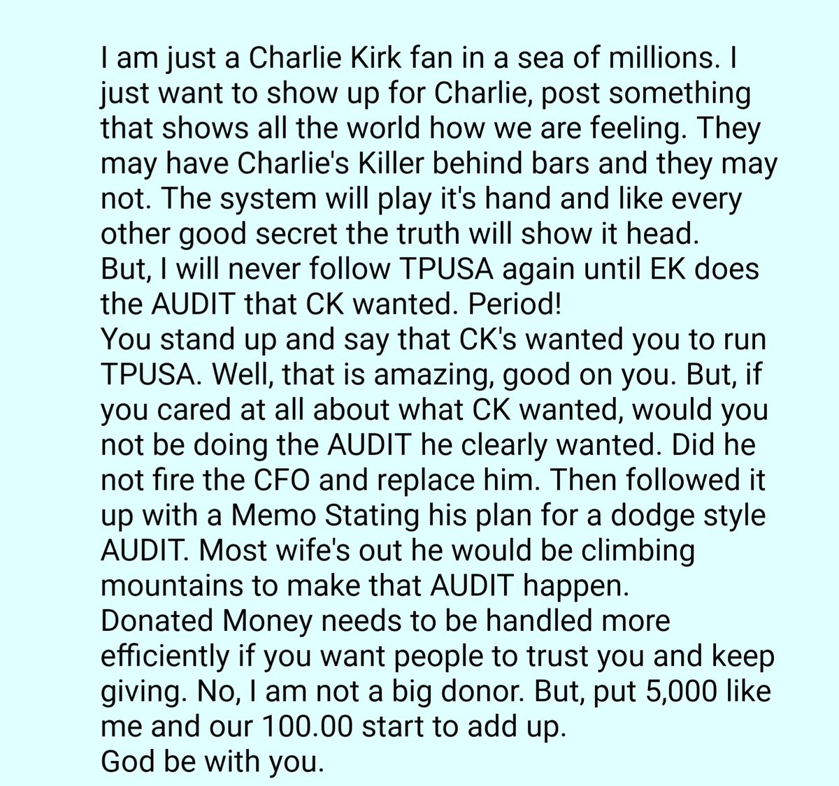 glow_worm59's tweet photo. I really hope that someone gives this to Erika Kirk! https://t.co/79sHdSgRkH