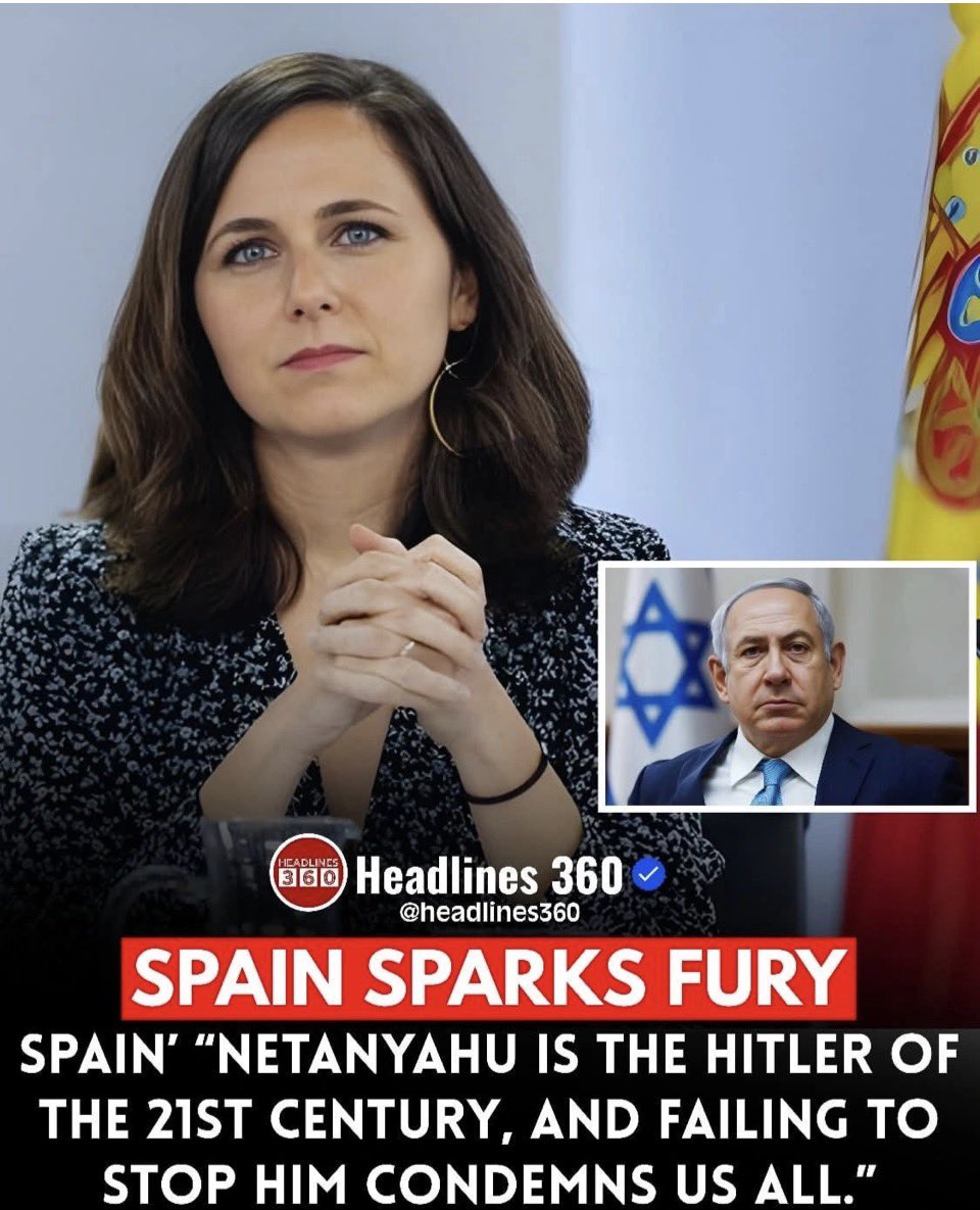 DosRunas's tweet photo. Ione Belarra desata una tormenta política al comparar a Netanyahu con Hitler y advertir: no detenerlo condenaría al mundo. Provoca intensas reacciones y debates en Europa, Israel y Washington🇺🇸🌍 #USNews #BreakingUSA #AmericaToday #USPolitics #WhiteHouse #TrumpNews https://t.co/WbJlKLQ9Dj