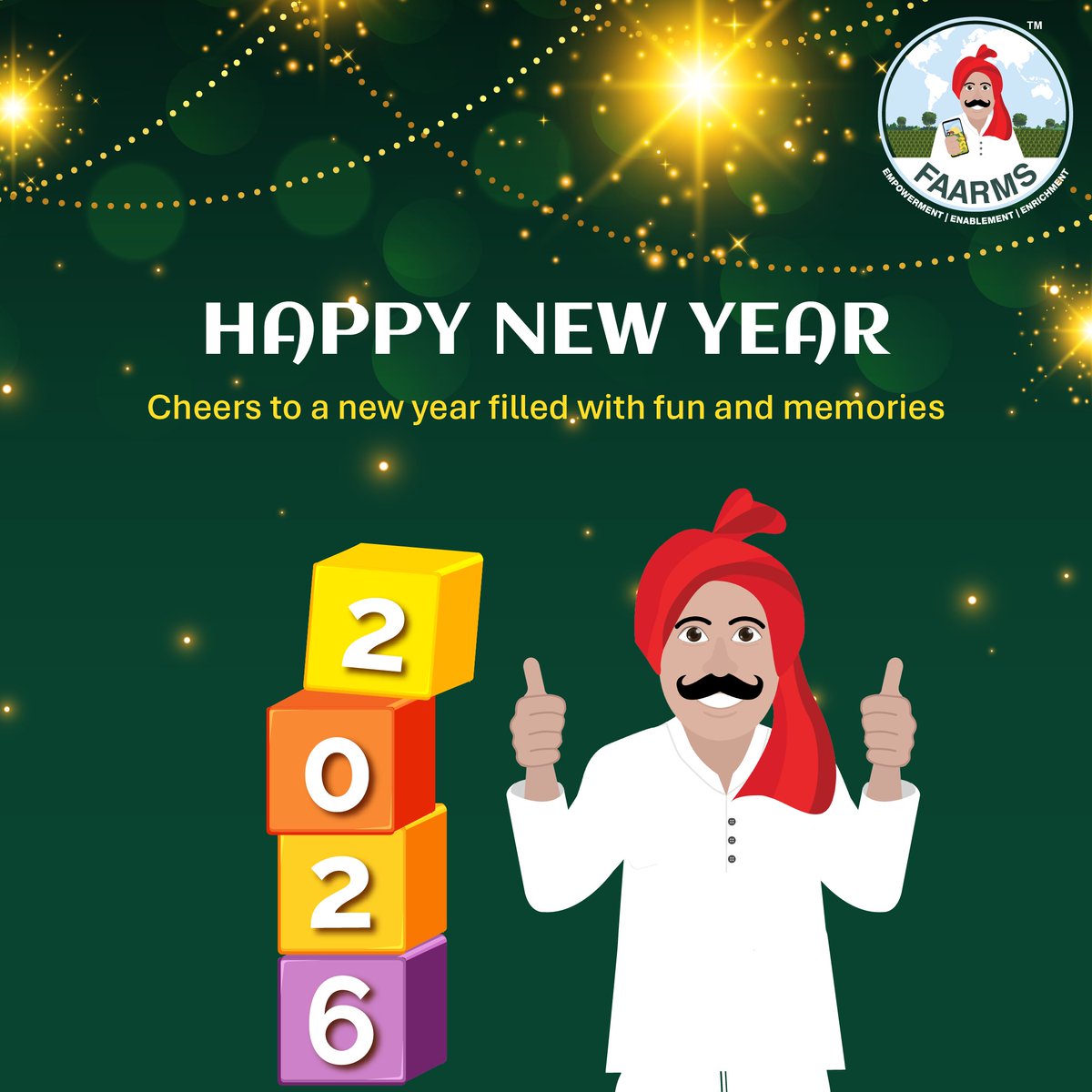 Happy New Year
Cheers to a new year filled with fun and memories

#newyear #faarms #2026 #insurance #financialinclusion