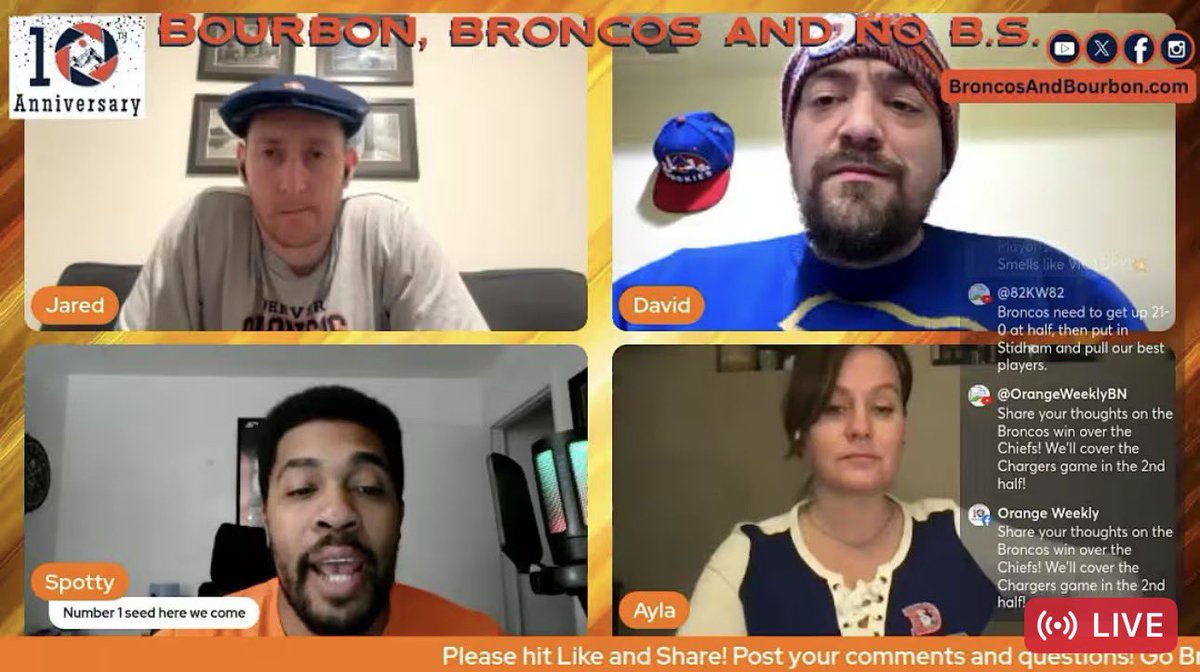 KevDanNFL's tweet image. We're live now, talking about YOUR Denver @Broncos! youtube.com/live/E19nycEkU…
