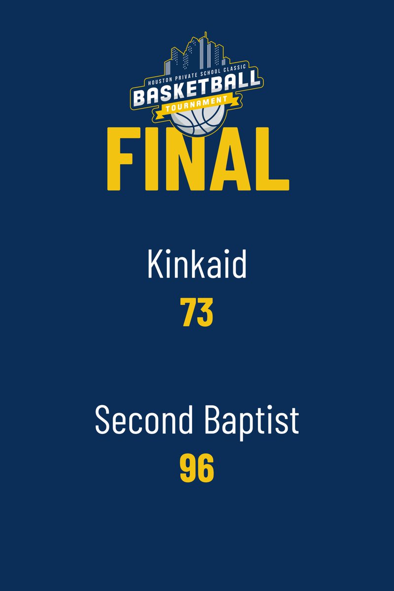 HTown_PSClassic's tweet photo. FINAL: @SBS_Athletics def @KinkaidAthletic 96-73 to move on to the Championship game https://t.co/izbXQ1sSmA