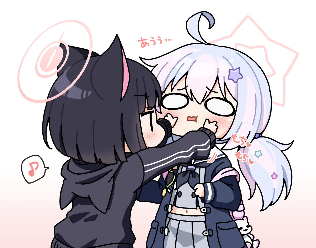 ほっぺもちられ宇沢 