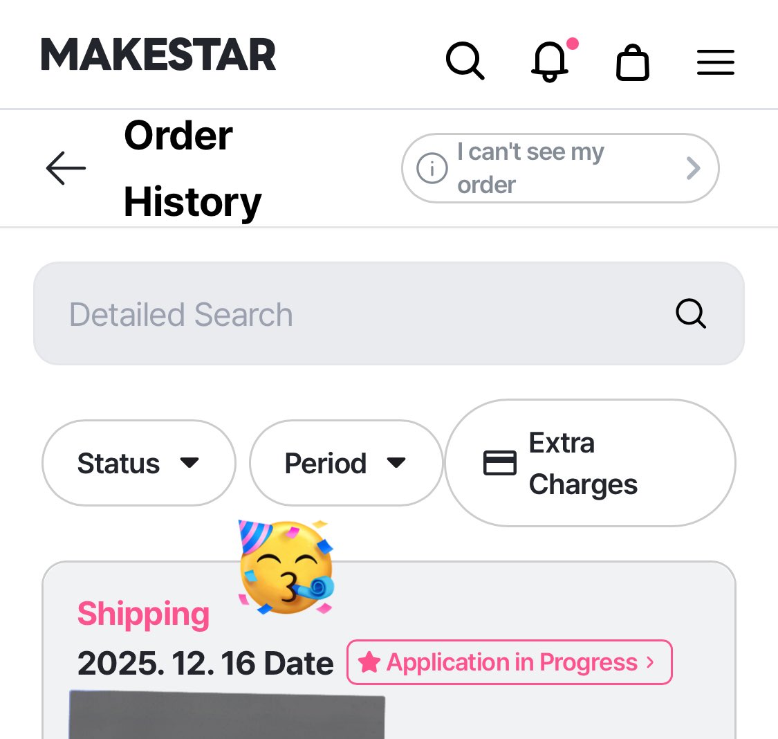 jaydkhere's tweet image. Finally mine is on the way 🥳🥳🥳