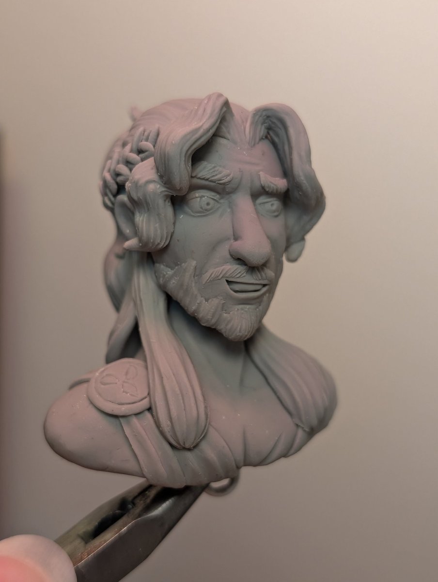MistressKepier's tweet photo. I decided to sculpt my Odysseus design from EPIC: The Musical and I love him so much 😭❤️

He's such a handsome little man
And also I did another human!! :o

#epic #epicthemusical #Odysseus #Odyssey #GreekMythology #prettyboy https://t.co/vwYCo36BUm