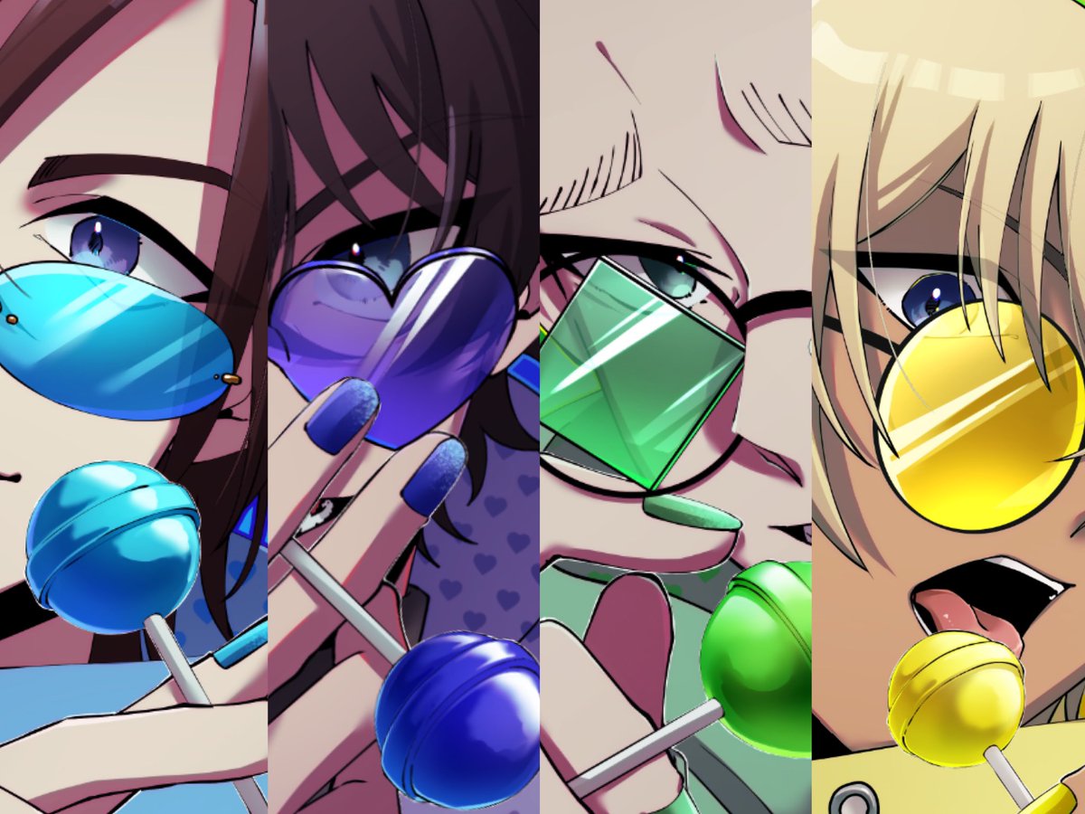 2025年自分が選ぶ今年の4枚 たくさんかきました。