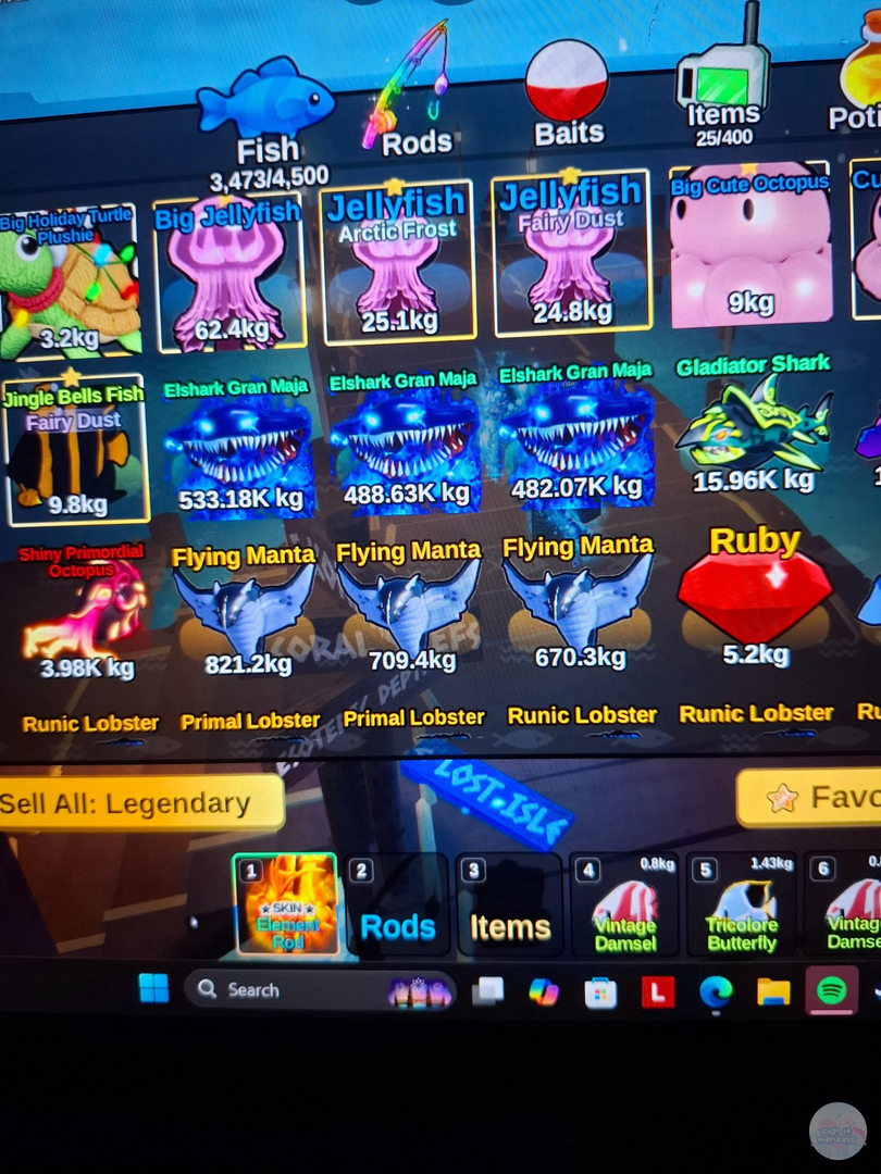 FISH IT FESS ‼️ WTT CANTUMIN UNAME tweet media