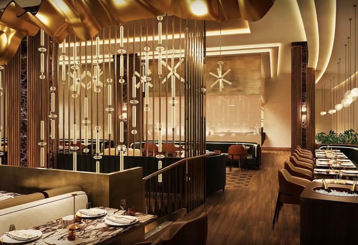 BBQChiefs's tweet image. Prime 1587 has been recognized as one of the most beautiful new restaurants in America of 2025.

"Travis Kelce and Patrick Mahomes stepped off the field for their latest venture, teaming up to open a new steakhouse in the Chiefs’ home city. And, as you’d expect, there are subtle…