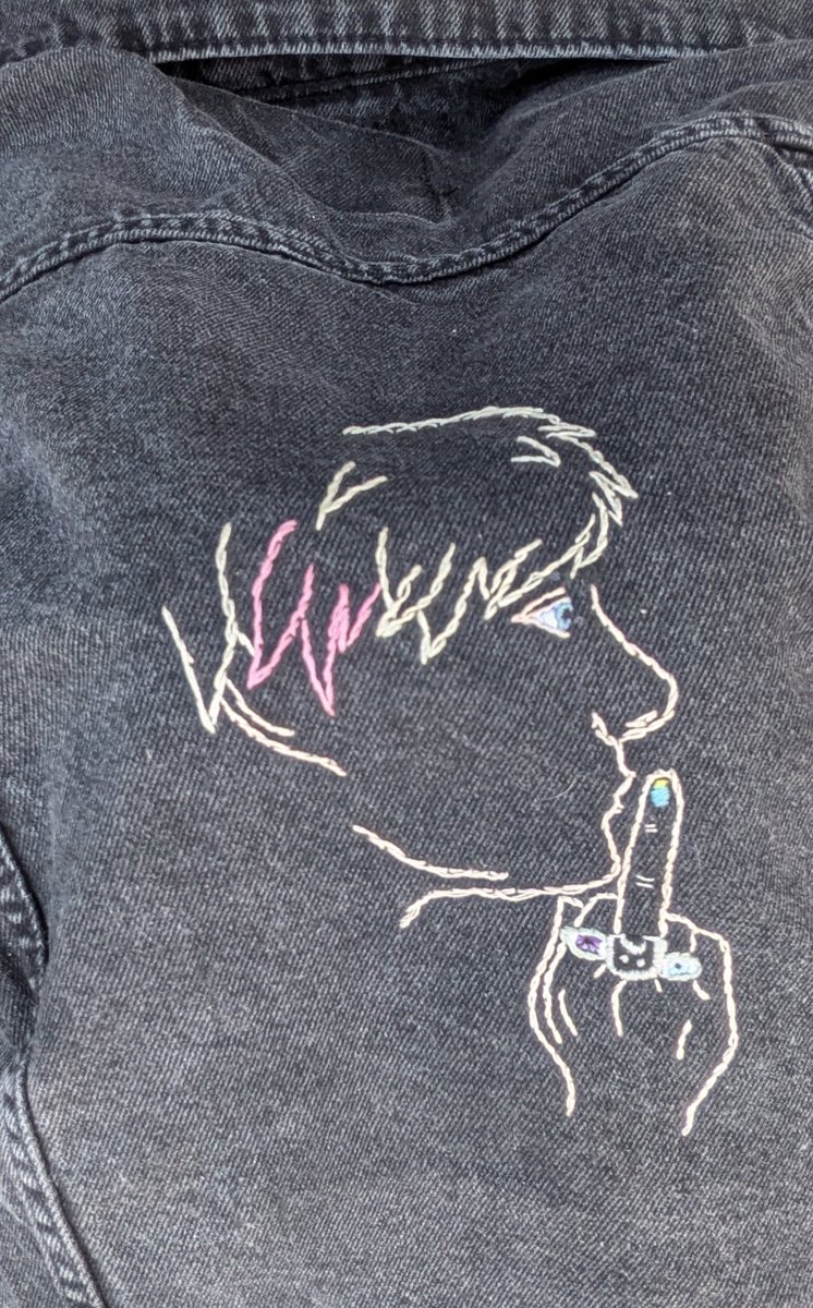 LooseUnitLyssa's tweet image. Some of my fav things I've embroidered this year 🥰 I've really came so far from teaching myself last year but I still have a long way to go 

(Last one is just a close up of the ring details because those were hard 😭)