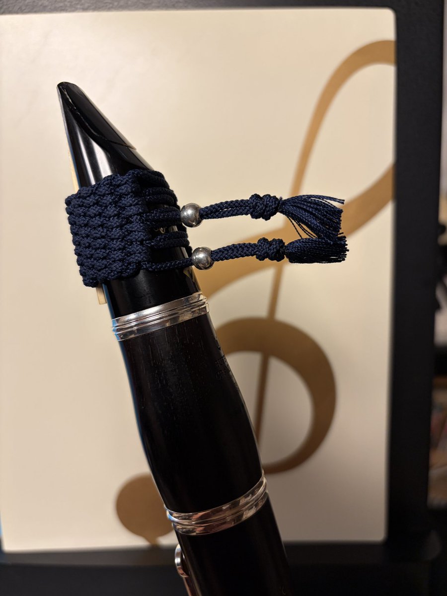 n　Mukuリガチャーカスタムオーダー Muku ligature オーダー受付 クラリネット サックス 紐 リガチャー