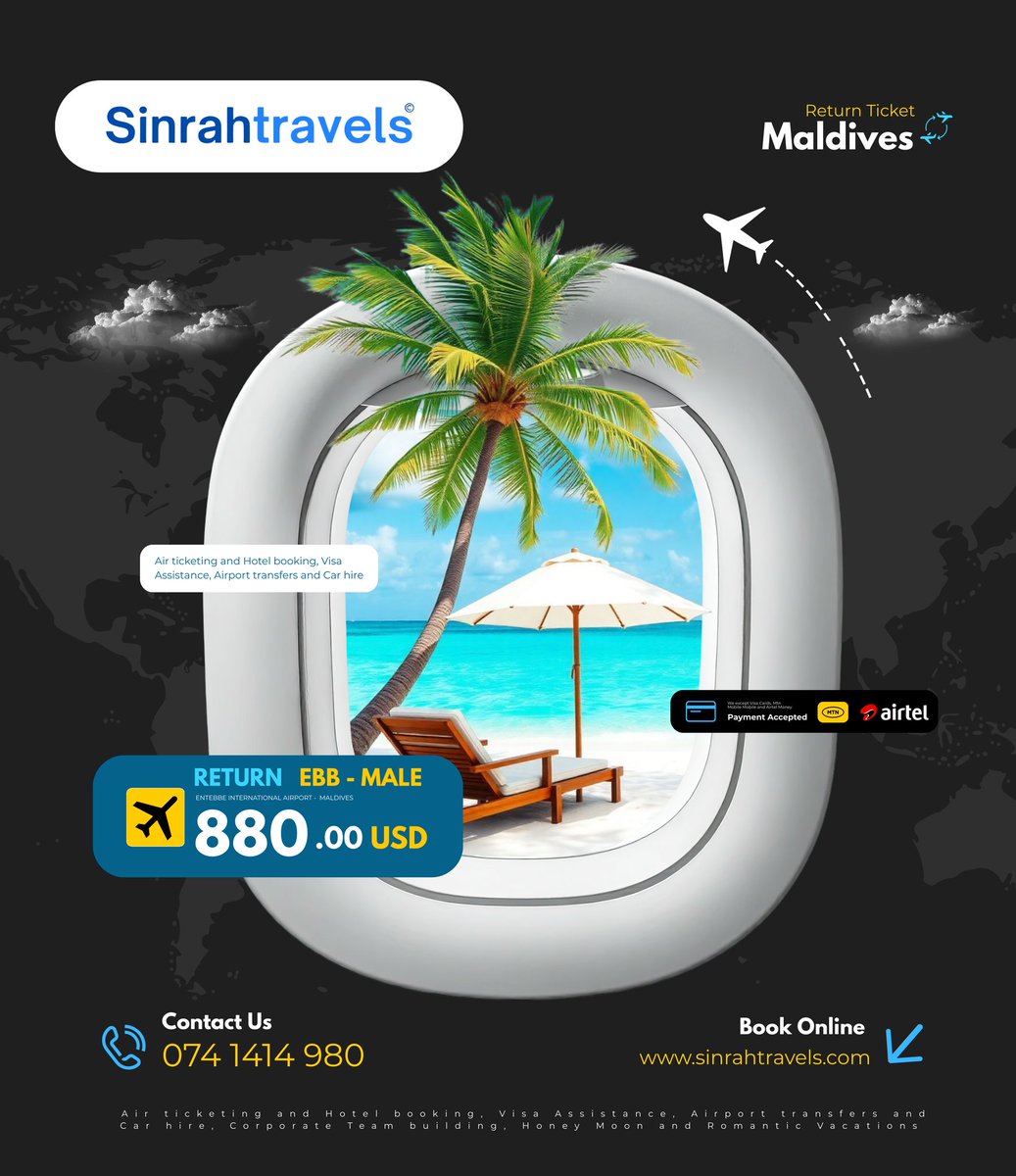 ✈️ Book Your Flight Today!
Affordable air tickets to destinations worldwide 🌍
Fast booking • Best fares • #StarAcademy #sstvi #TravelGoals