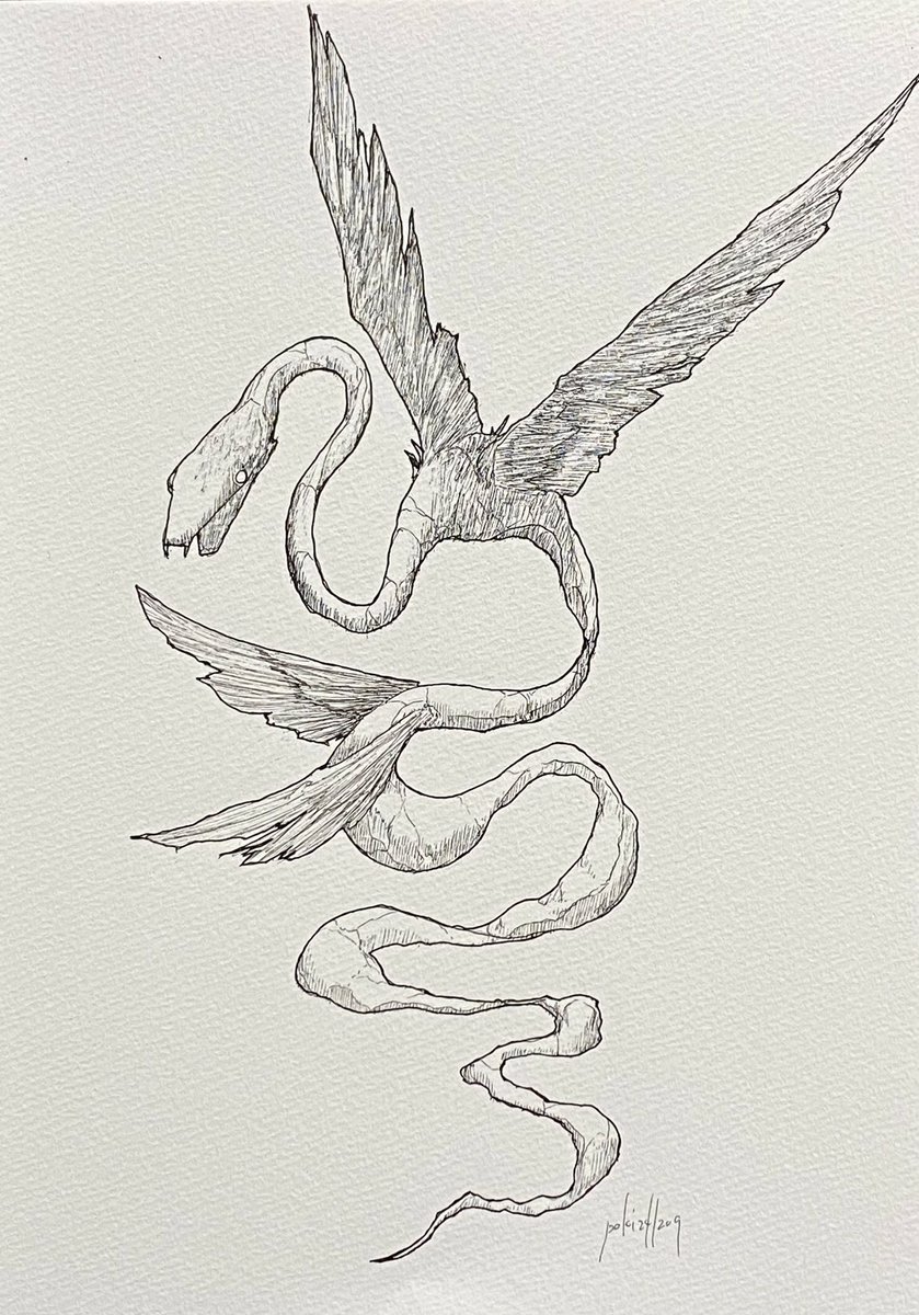 hidek65's tweet image. 再掲の蛇さん。
一年間お疲れ様でした。