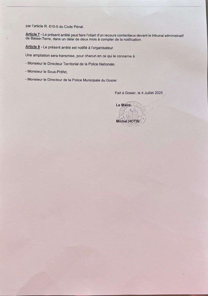 #Ambiance 🎤🔴🎤
Les soirées #BahiaExperience ne font pas que des heureux…Une pétition d’un collectif de riverains dénonce les nuisances sonores répétées et les troubles de la tranquillité publique.
Et ça va durer jusqu’au 1er janvier 2027…