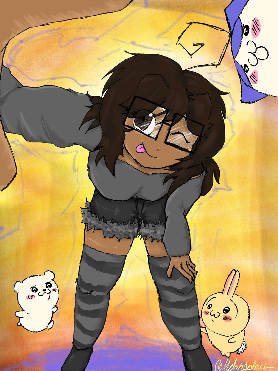 melansolace's tweet photo. Art Trades 2025! This was something new I've been trying and it was hard to keep up @.@ but it was very fun stylizing my friend's OC's^^ OC: @rei_n7676 , Syrup, Nomi
#artist #oc #arttrade https://t.co/wvFXoRel71
