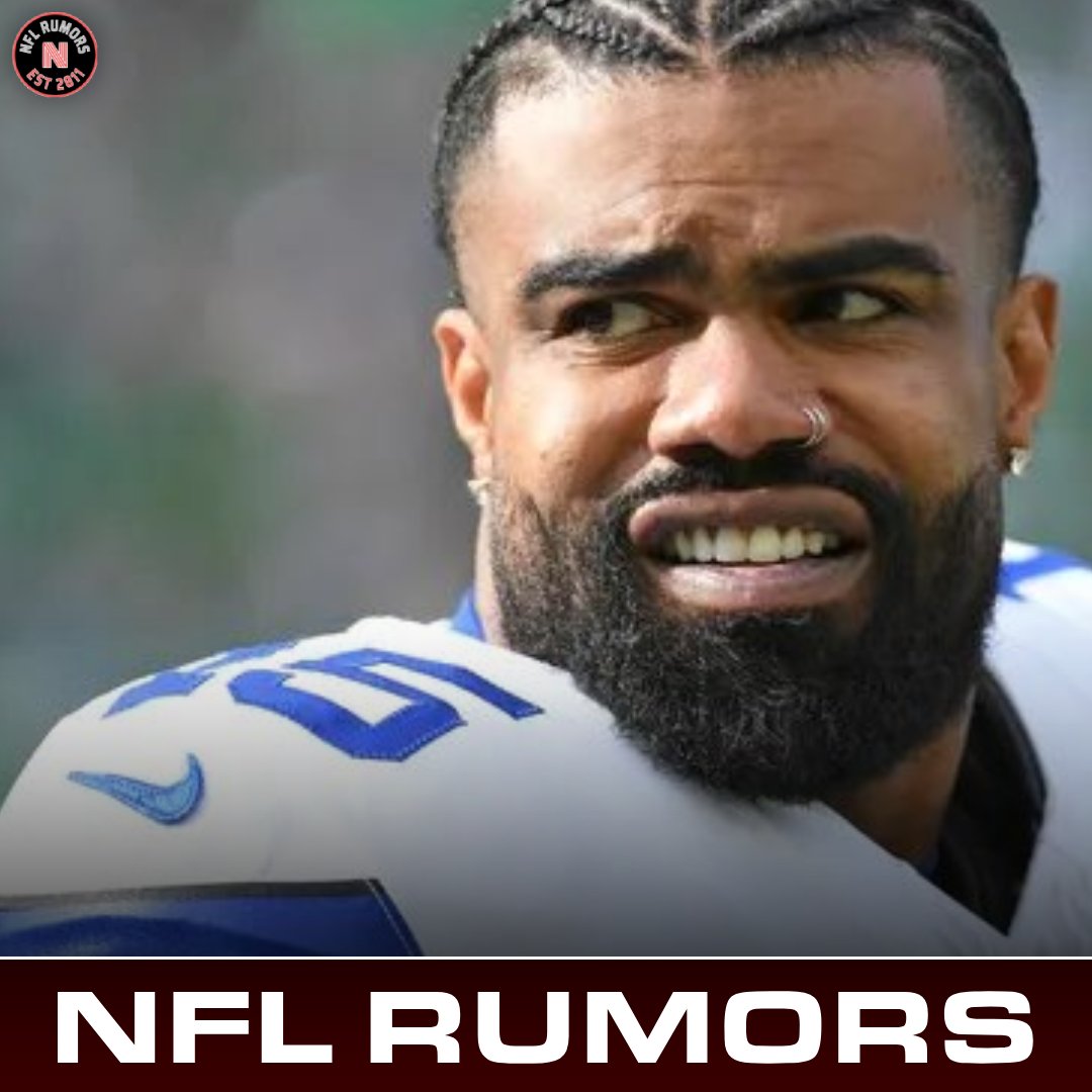 nflrums's tweet photo. Former Dallas Cowboys Eziekel Elliott says he has not shut the door on his career just yet. Would play again in the right situation. https://t.co/PbT9xabri3