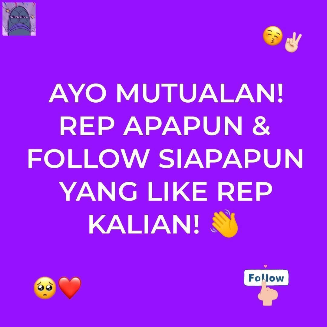 tanyarlfes's tweet image. 💚 awali harimu dengan mutualan guys