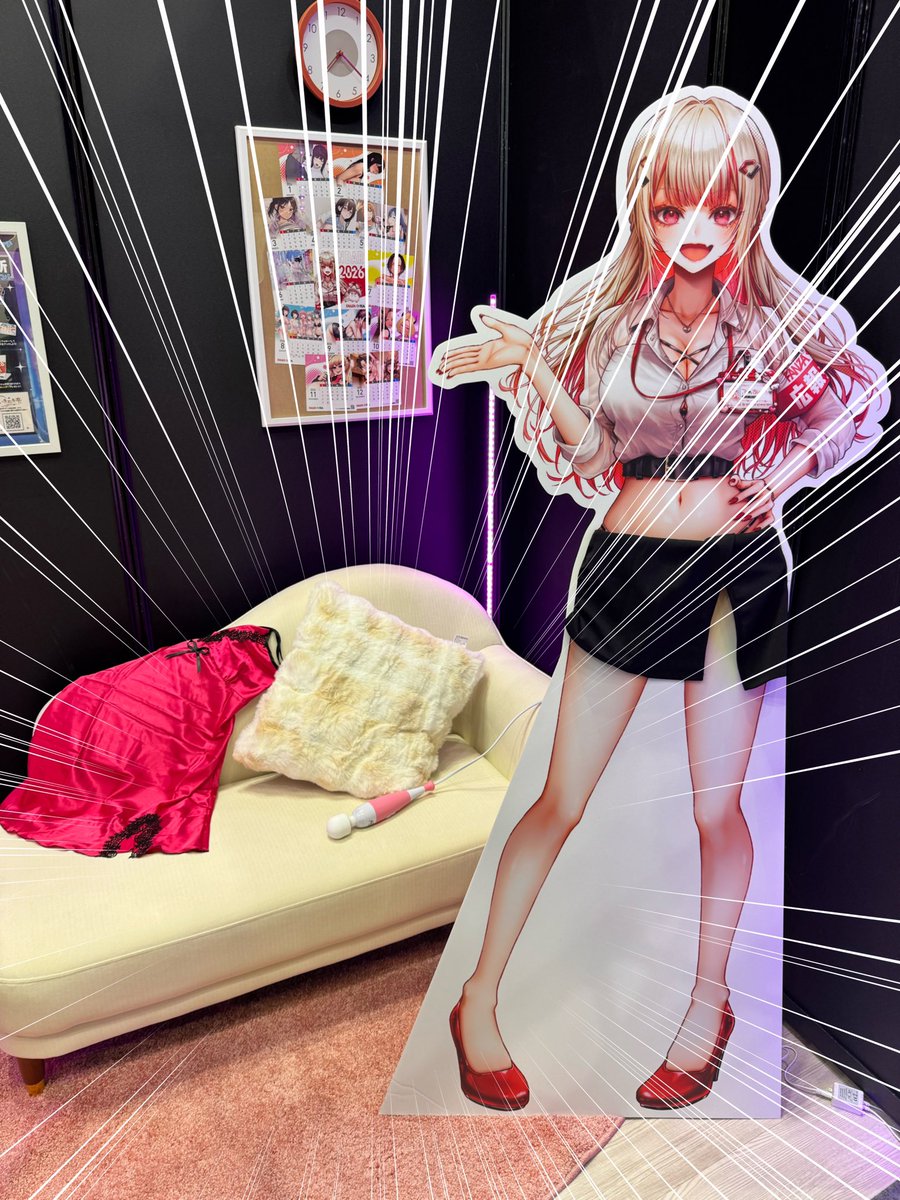 ええええぇぇえっちすぎるぞあずなちゃぁぁぁあああああん!!!!!💕💖💕💖💕💖💕(スタッフさんに捲っていただきました)

#FANZA同人コミケ107 