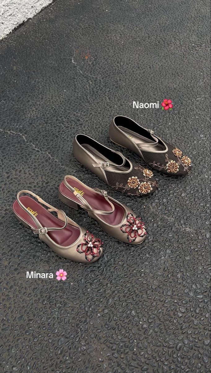 xxfinaaa's tweet photo. Terjumpa lubuk flatshoes brand Indonesia extraordinarily cantikkkk!!! 😭🌸

I canttt with the beaded details… looks sooo classy &amp; feminine 🥹✨ this brand deserves an award!!!! 🏆 https://t.co/xFM5oKwbUy
