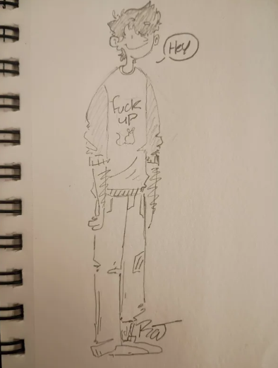 RatTheGay's tweet photo. Quick sketch #art #drawing #sketch #doodle https://t.co/eWCNX8bj6o