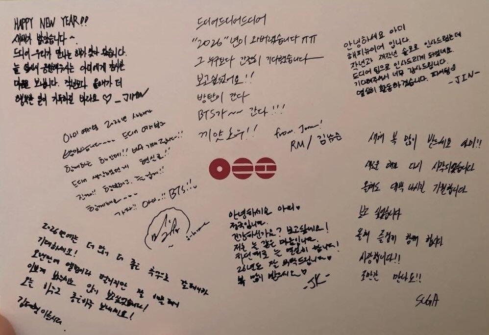 💌FROM #BTS
TO #BTSARMY (Weverse. GOLD membership)
Full Eng. translation⬇️
(2026.03.20 ⚠️⚠️⚠️👁...