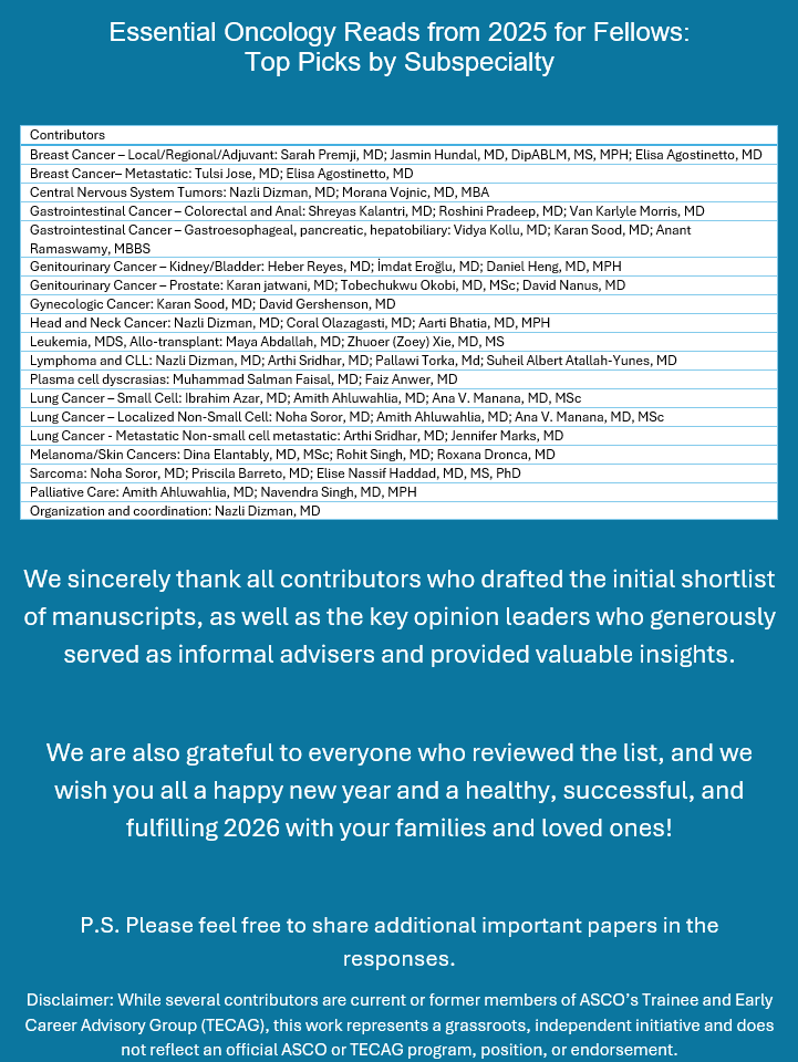 ASCO TECAG tweet media