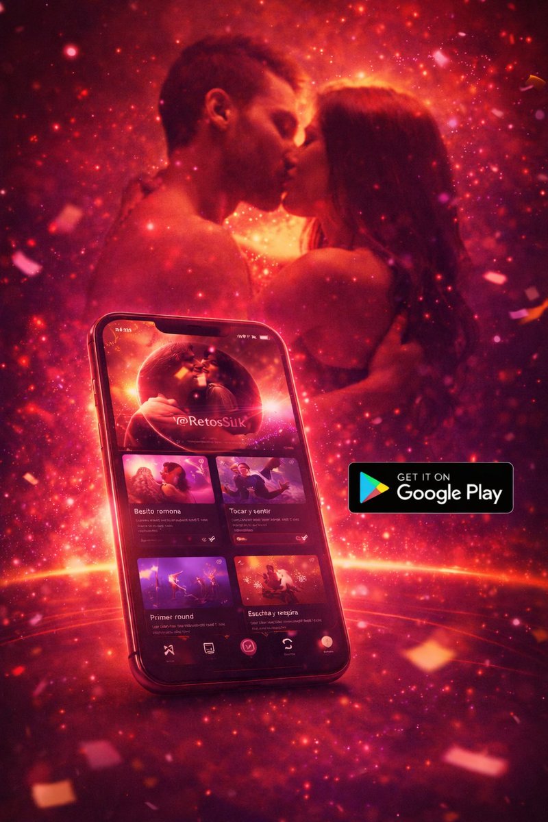 Para parejas swinger, singles y unicornios que saben jugar 😏
<a href="/RetosSilk/">RetosSilk</a> ya está disponible.
Una app de retos para subir la temperatura, competir y divertirse.
👉 Descárgala en Play Store:
play.google.com/store/apps/det…
