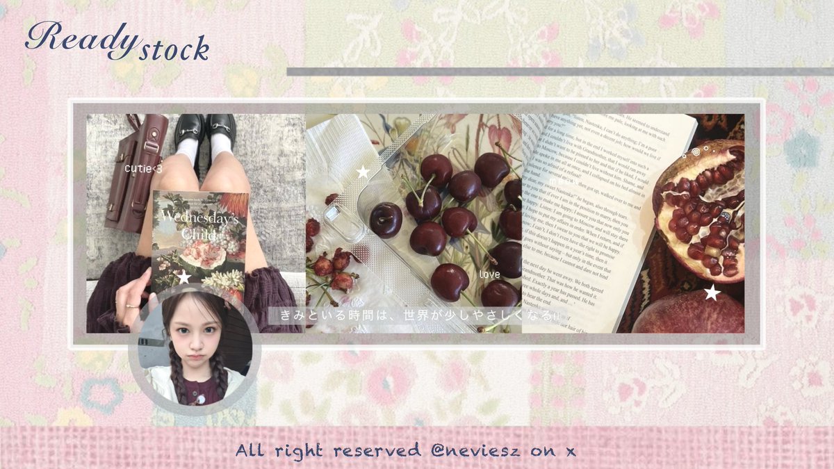 kittiensse's tweet image. ㅤ️ 
Help repost? thankyouu!!🍡🪷🫧🍎🧃
biar layout nya nemu rumah baru &amp;gt;_&amp;lt; 

haii—!!! aku ada layout moodboard ready stock wonhee, wonyoung, carmen, rei yang bisa di take sekarang dengan harga 5k/each get ava png + jpg jika berminat ketuk dm @neviesz o____O #zonauang
