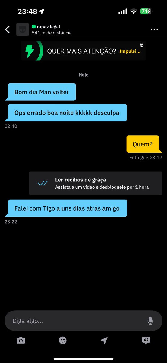 Poooode me
Chamar de rodado…. Mah gente, lembro nem oque eu almocei semana passada, quem dirá quem comi!!! 🤣🤣🤣🤣… ai que péssimo …. Foto gente, manda foto…