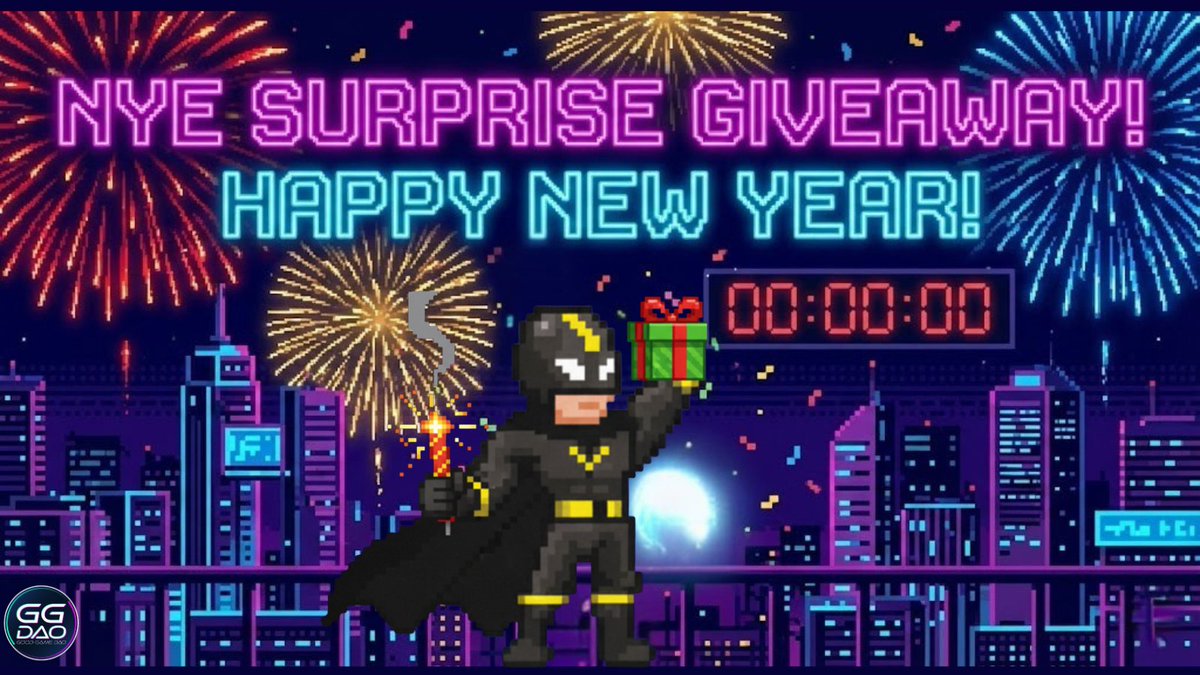 🎊 SURPRISE NEW YEAR'S EVE GIVEAWAY! 🎊

We couldn't let 2025 end without one final gift for the Fam. Before the $1,000 $USDC Speedrun Competition officially takes over, we are dropping one last playable NFT character! 🎁🎮

This is your final chance to secure an asset that